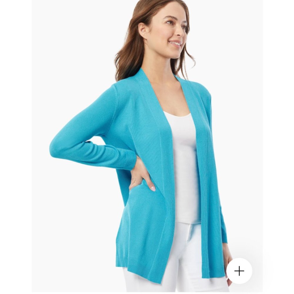 Jones New York open front cardigan sweater
